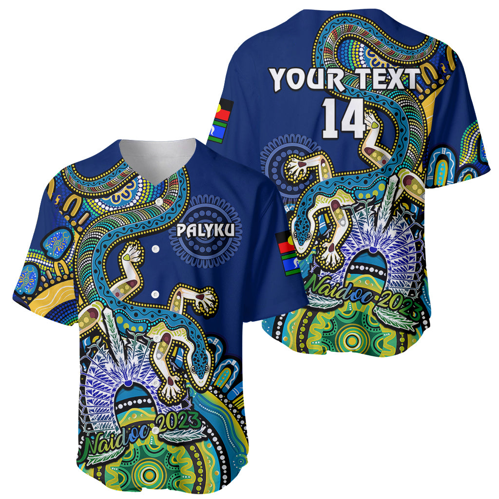 custom-text-and-number-australia-naidoc-2023-baseball-jersey-palyku-indigenous-lizard-for-our-elders