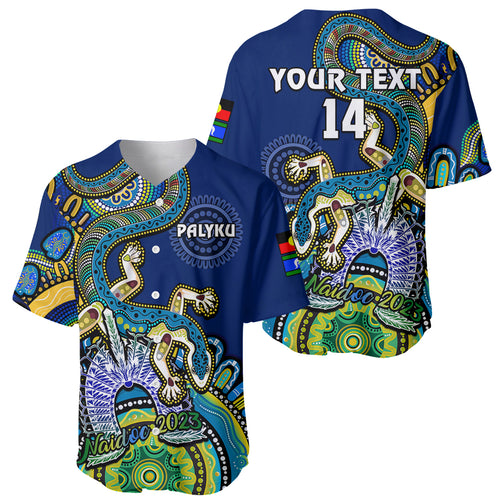 custom-text-and-number-australia-naidoc-2023-baseball-jersey-palyku-indigenous-lizard-for-our-elders