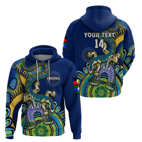custom-text-and-number-australia-naidoc-2023-hoodie-palyku-indigenous-lizard-for-our-elders