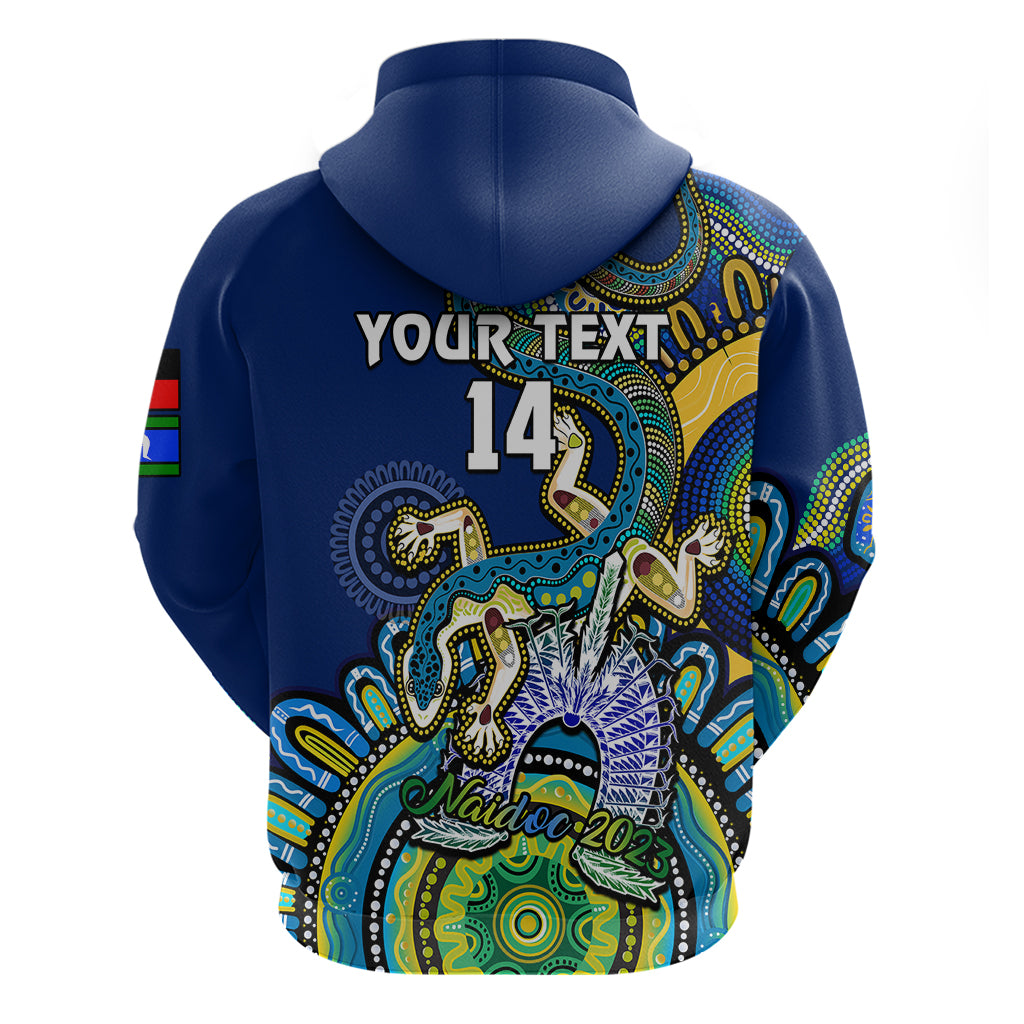 custom-text-and-number-australia-naidoc-2023-hoodie-palyku-indigenous-lizard-for-our-elders