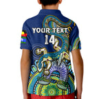 custom-text-and-number-australia-naidoc-2023-kid-polo-shirt-palyku-indigenous-lizard-for-our-elders