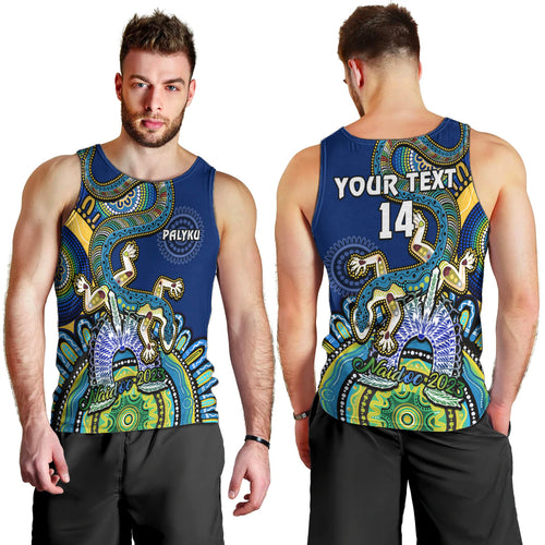 custom-text-and-number-australia-naidoc-2023-men-tank-top-palyku-indigenous-lizard-for-our-elders