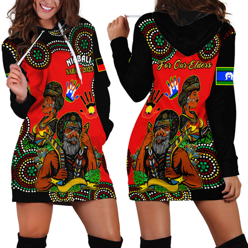 australia-naidoc-2023-hoodie-dress-niabali-indigenous-for-our-elders