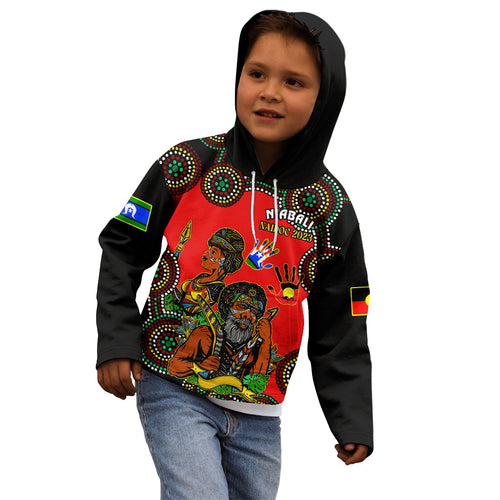 australia-naidoc-2023-kid-hoodie-niabali-indigenous-for-our-elders
