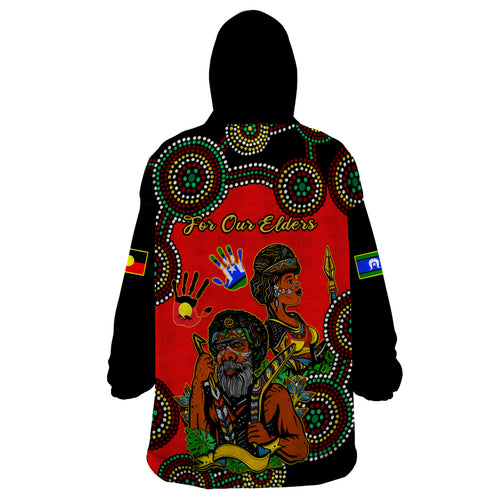australia-naidoc-2023-wearable-blanket-hoodie-niabali-indigenous-for-our-elders