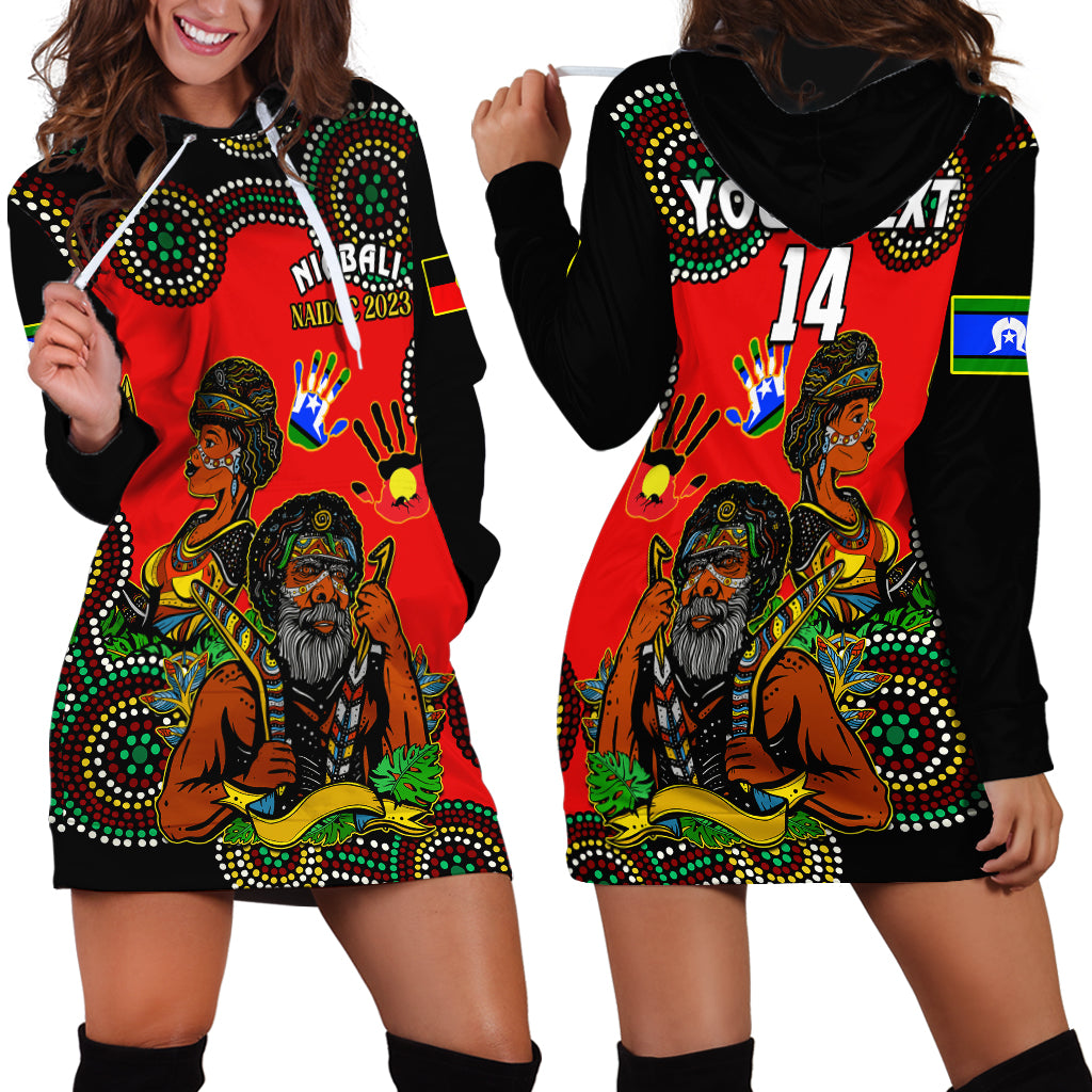 custom-text-and-number-australia-naidoc-2023-hoodie-dress-niabali-indigenous-for-our-elders