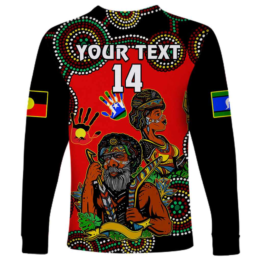 custom-text-and-number-australia-naidoc-2023-long-sleeve-shirt-niabali-indigenous-for-our-elders