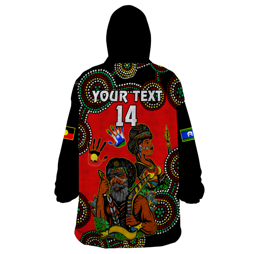 custom-text-and-number-australia-naidoc-2023-wearable-blanket-hoodie-niabali-indigenous-for-our-elders