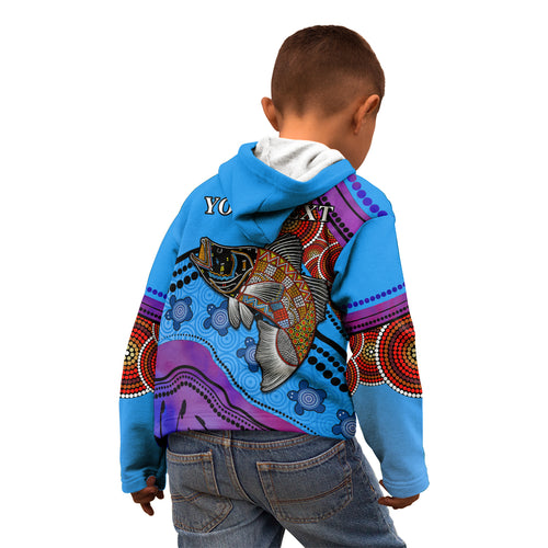 custom-personalised-australia-kid-hoodie-go-fishing-aboriginal-art