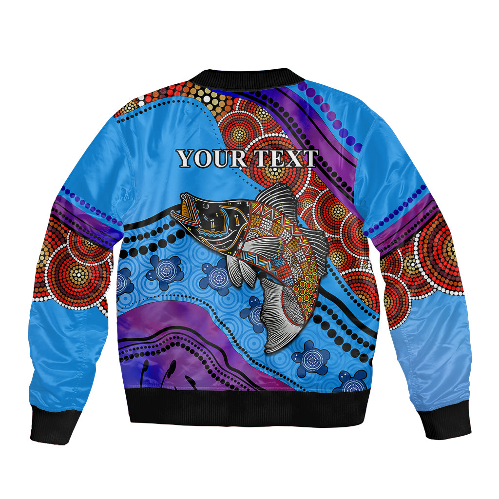 custom-personalised-australia-sleeve-zip-bomber-jacket-go-fishing-aboriginal-art