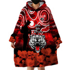 custom-text-and-number-north-sydney-rugby-anzac-wearable-blanket-hoodie-bears-indigenous-mix-camouflage-poppy