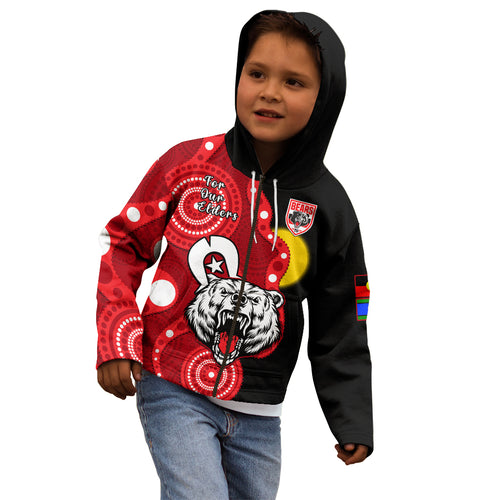 custom-text-and-number-north-sydney-rugby-naidoc-kid-hoodie-bears-indigenous-for-our-elders