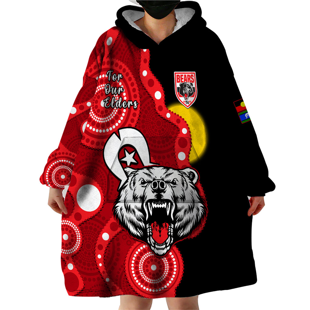 custom-text-and-number-north-sydney-rugby-naidoc-wearable-blanket-hoodie-bears-indigenous-for-our-elders