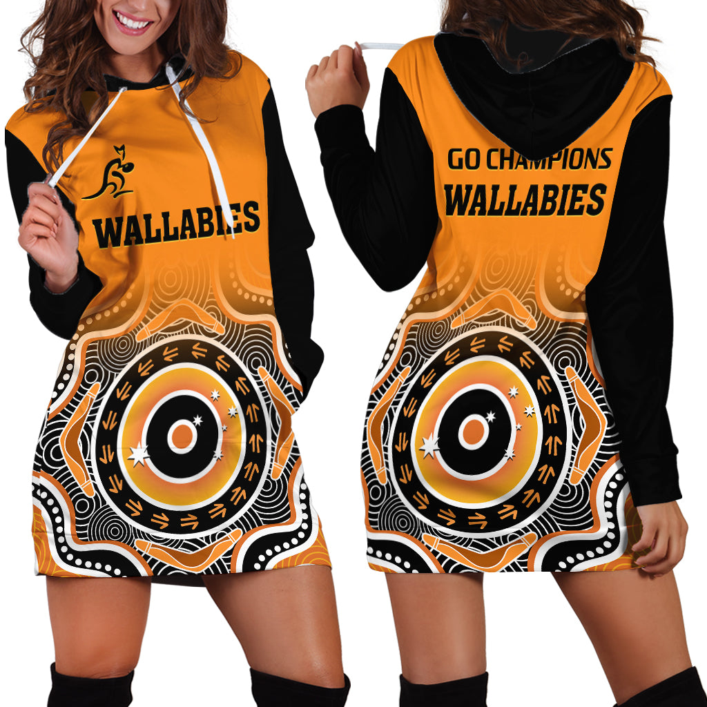 wallabies-rugby-hoodie-dress-aussie-go-champions-indigenous-orange