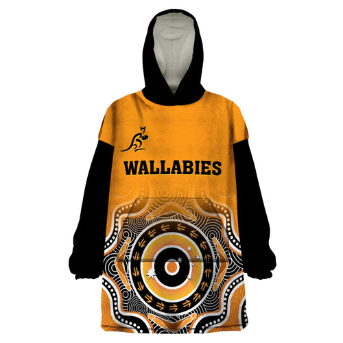 wallabies-rugby-wearable-blanket-hoodie-aussie-go-champions-indigenous-orange