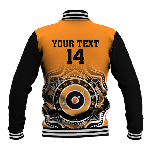 custom-text-and-number-wallabies-rugby-baseball-jacket-aussie-go-champions-indigenous-orange