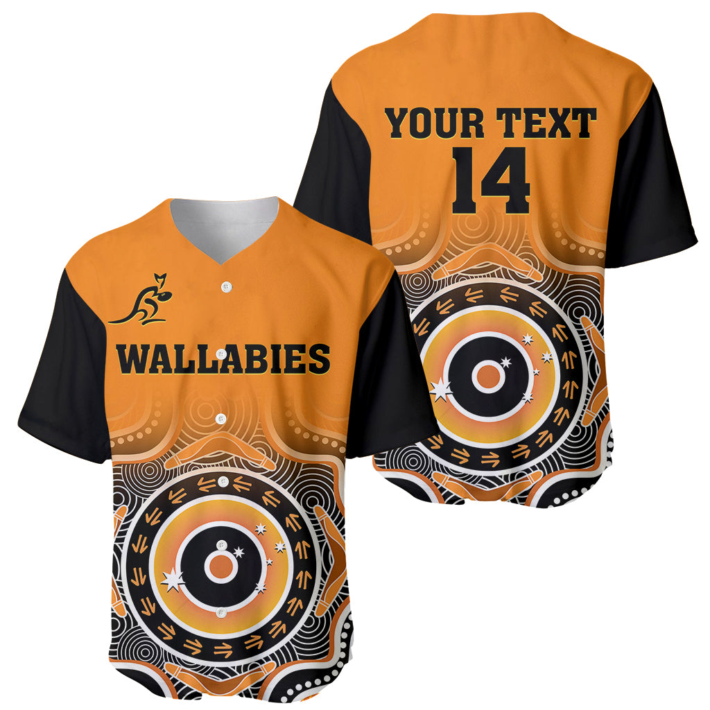 custom-text-and-number-wallabies-rugby-baseball-jersey-aussie-go-champions-indigenous-orange