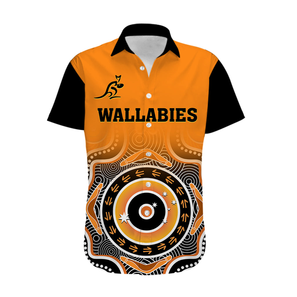 custom-text-and-number-wallabies-rugby-hawaiian-shirt-aussie-go-champions-indigenous-orange