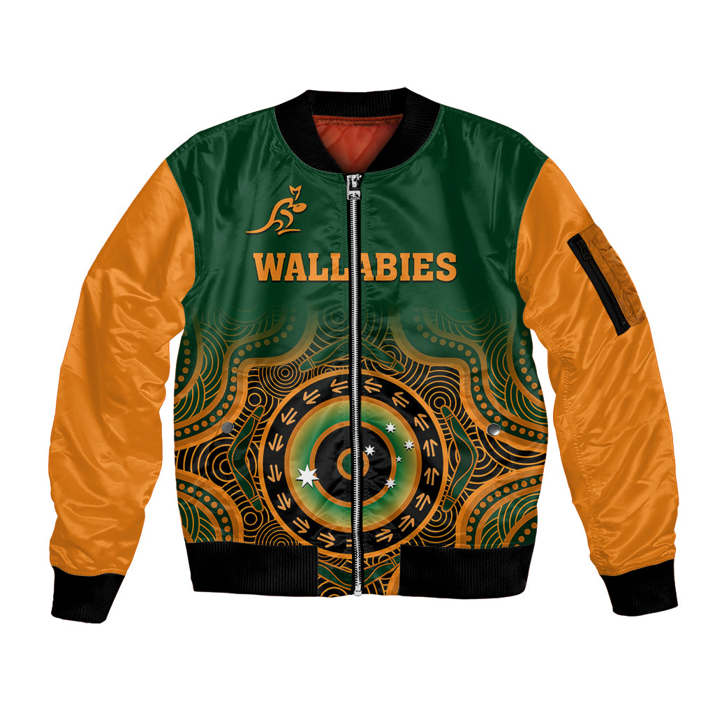 wallabies-rugby-sleeve-zip-bomber-jacket-aussie-go-champions-indigenous-green