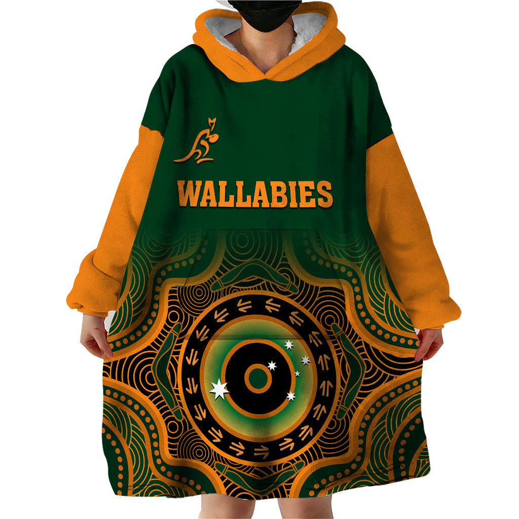 wallabies-rugby-wearable-blanket-hoodie-aussie-go-champions-indigenous-green