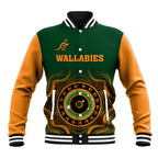 custom-text-and-number-wallabies-rugby-baseball-jacket-aussie-go-champions-indigenous-green