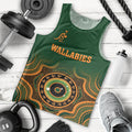 custom-text-and-number-wallabies-rugby-men-tank-top-aussie-go-champions-indigenous-green