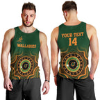 custom-text-and-number-wallabies-rugby-men-tank-top-aussie-go-champions-indigenous-green