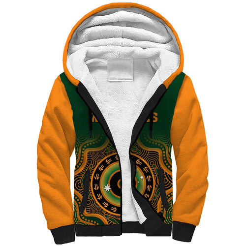 custom-text-and-number-wallabies-rugby-sherpa-hoodie-aussie-go-champions-indigenous-green