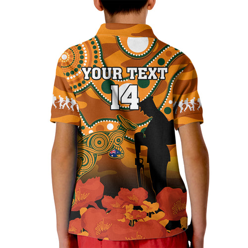 custom-text-and-number-wallabies-rugby-anzac-kid-polo-shirt-aboriginal-camouflage-lest-we-forget