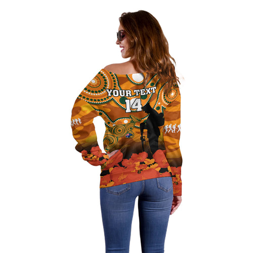 custom-text-and-number-wallabies-rugby-anzac-off-shoulder-sweater-aboriginal-camouflage-lest-we-forget