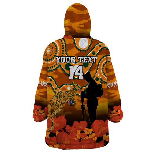 custom-text-and-number-wallabies-rugby-anzac-wearable-blanket-hoodie-aboriginal-camouflage-lest-we-forget