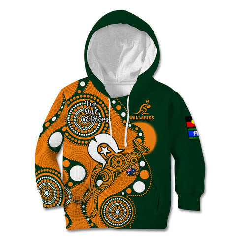 custom-text-and-number-wallabies-rugby-naidoc-kid-hoodie-aboriginal-camouflage-lest-we-forget