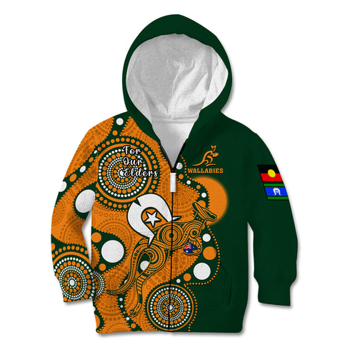 custom-text-and-number-wallabies-rugby-naidoc-kid-hoodie-aboriginal-camouflage-lest-we-forget