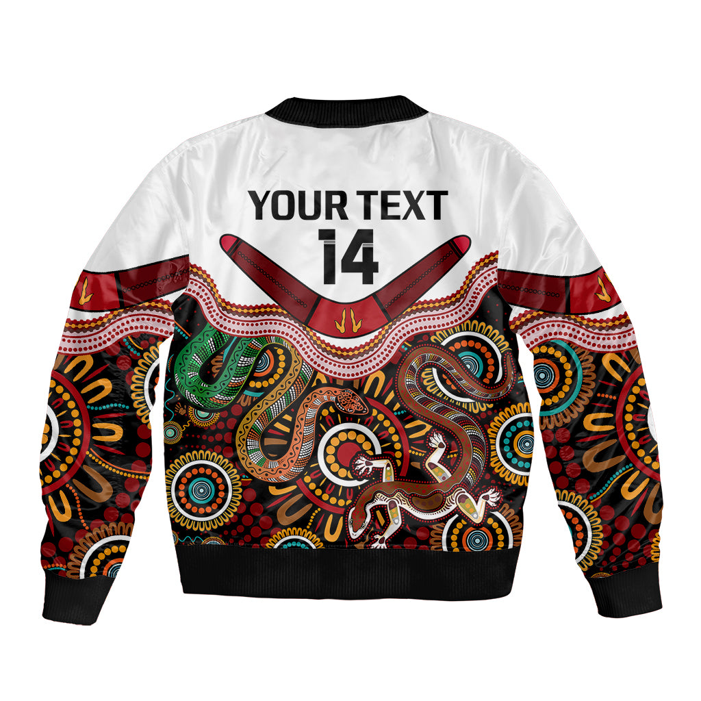 custom-text-and-number-australia-indigenous-rugby-bomber-jacket-all-stars-aussie-snake-and-lizard