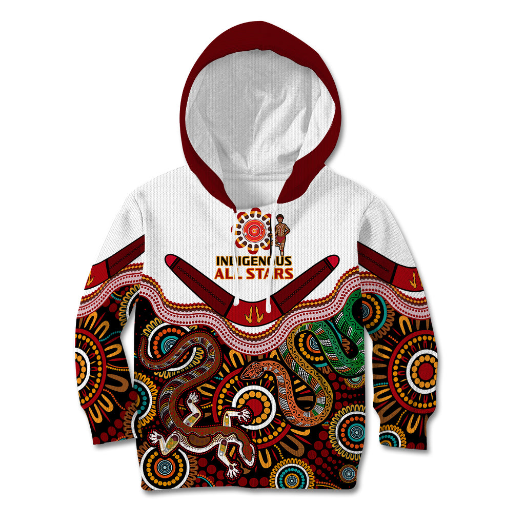 custom-text-and-number-australia-indigenous-rugby-kid-hoodie-all-stars-aussie-snake-and-lizard