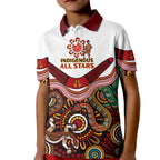 custom-text-and-number-australia-indigenous-rugby-kid-polo-shirt-all-stars-aussie-snake-and-lizard
