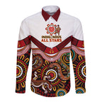 custom-text-and-number-australia-indigenous-rugby-long-sleeve-button-shirt-all-stars-aussie-snake-and-lizard