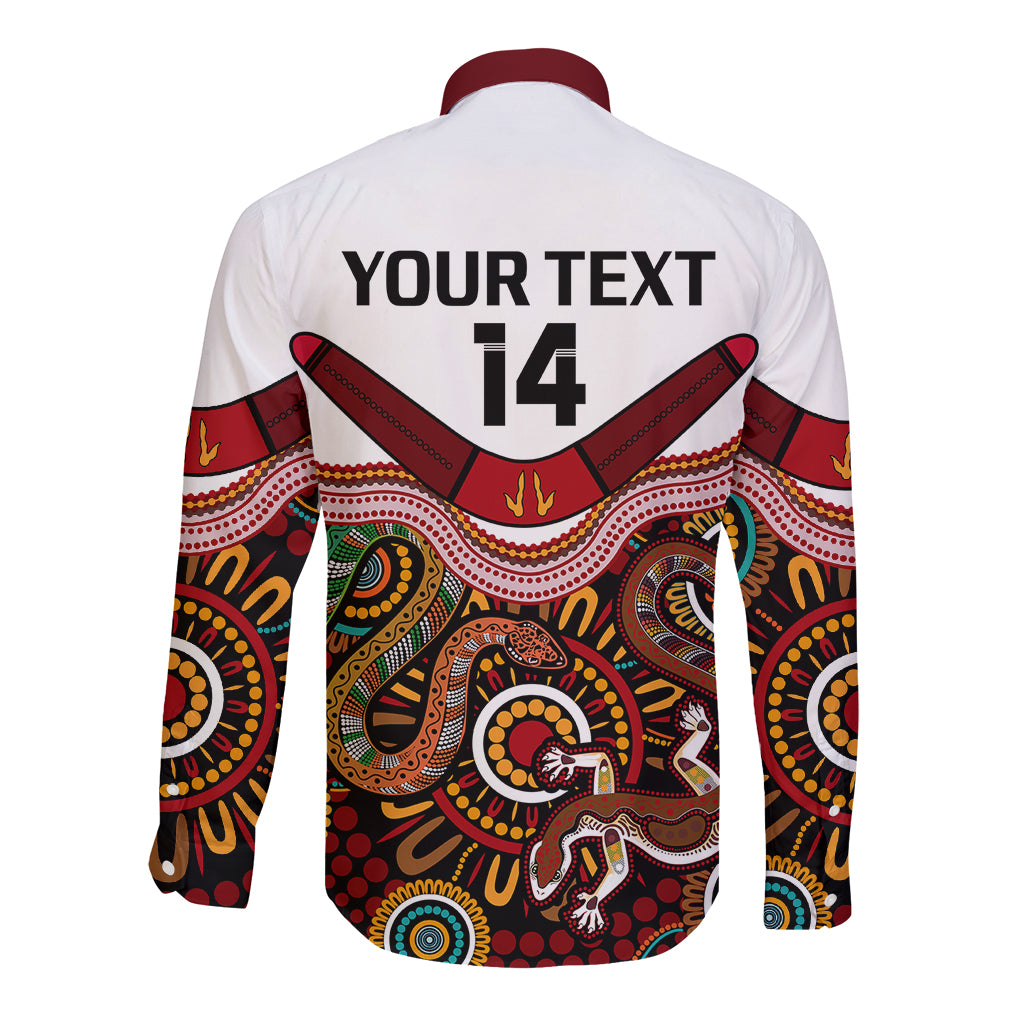 custom-text-and-number-australia-indigenous-rugby-long-sleeve-button-shirt-all-stars-aussie-snake-and-lizard