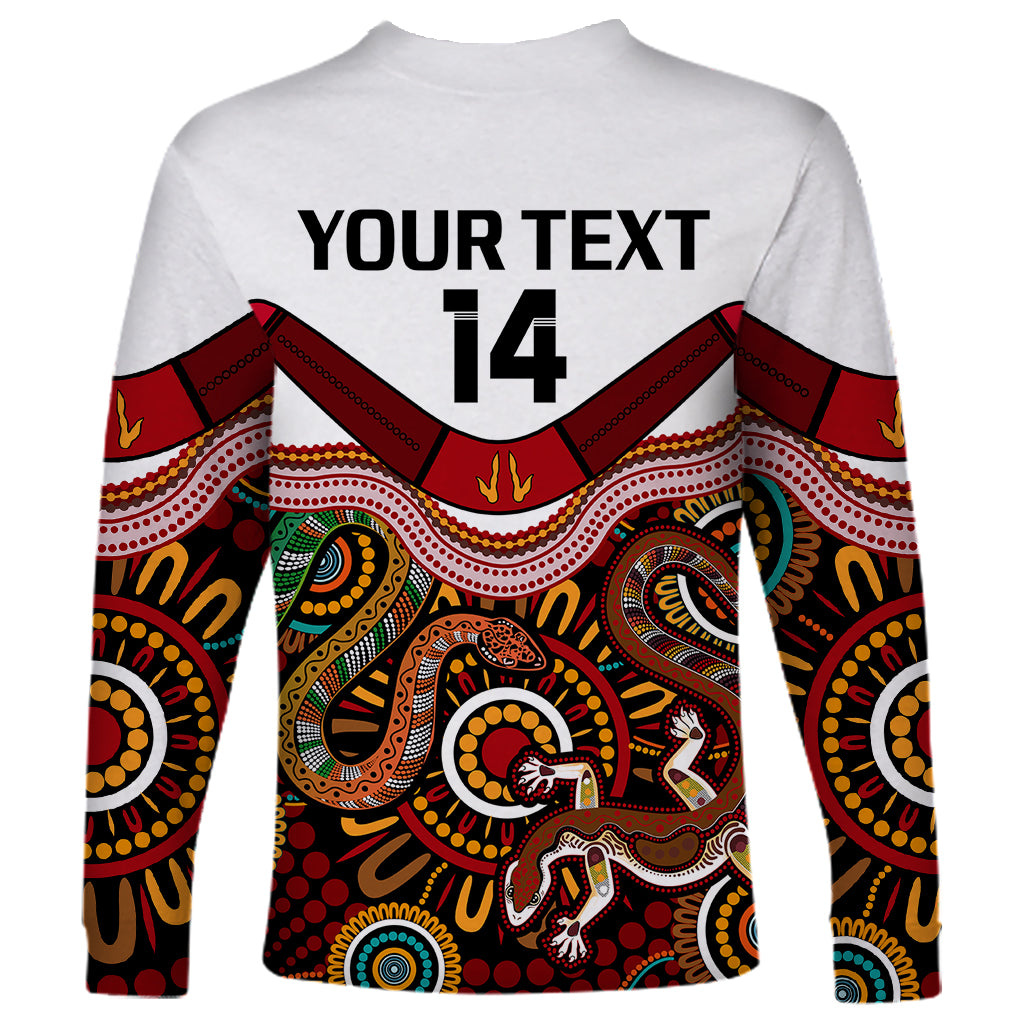 custom-text-and-number-australia-indigenous-rugby-long-sleeve-shirt-all-stars-aussie-snake-and-lizard