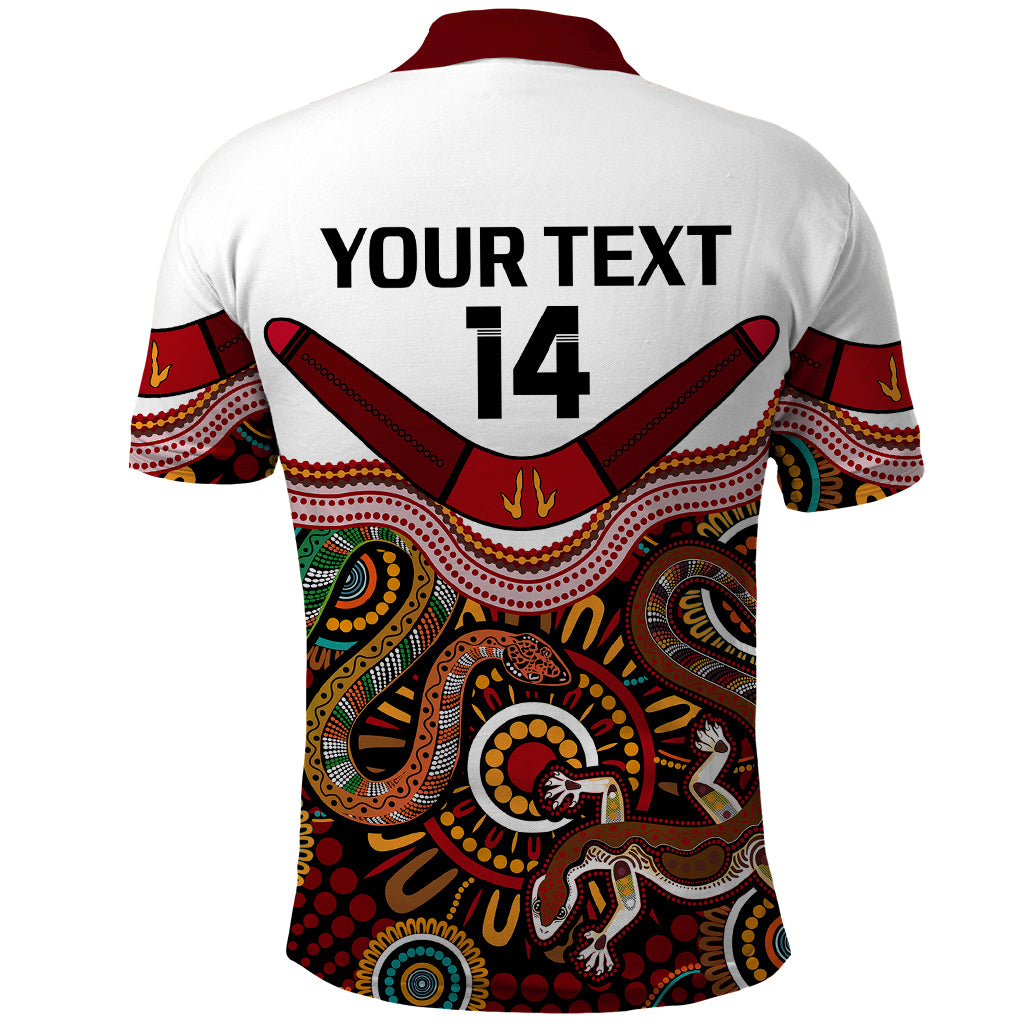 custom-text-and-number-australia-indigenous-rugby-polo-shirt-all-stars-aussie-snake-and-lizard