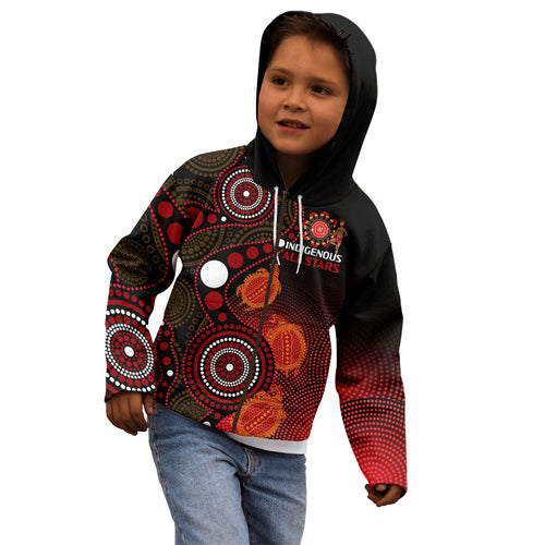 australia-indigenous-rugby-kid-hoodie-all-stars-aboriginal-turtle