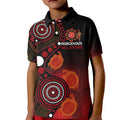 custom-text-and-number-australia-indigenous-rugby-kid-polo-shirt-all-stars-aboriginal-turtle