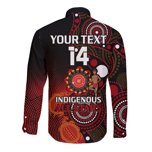 custom-text-and-number-australia-indigenous-rugby-long-sleeve-button-shirt-all-stars-aboriginal-turtle