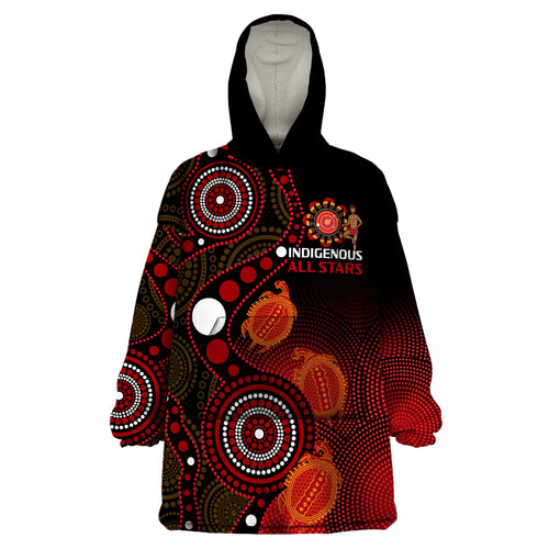 custom-text-and-number-australia-indigenous-rugby-wearable-blanket-hoodie-all-stars-aboriginal-turtle