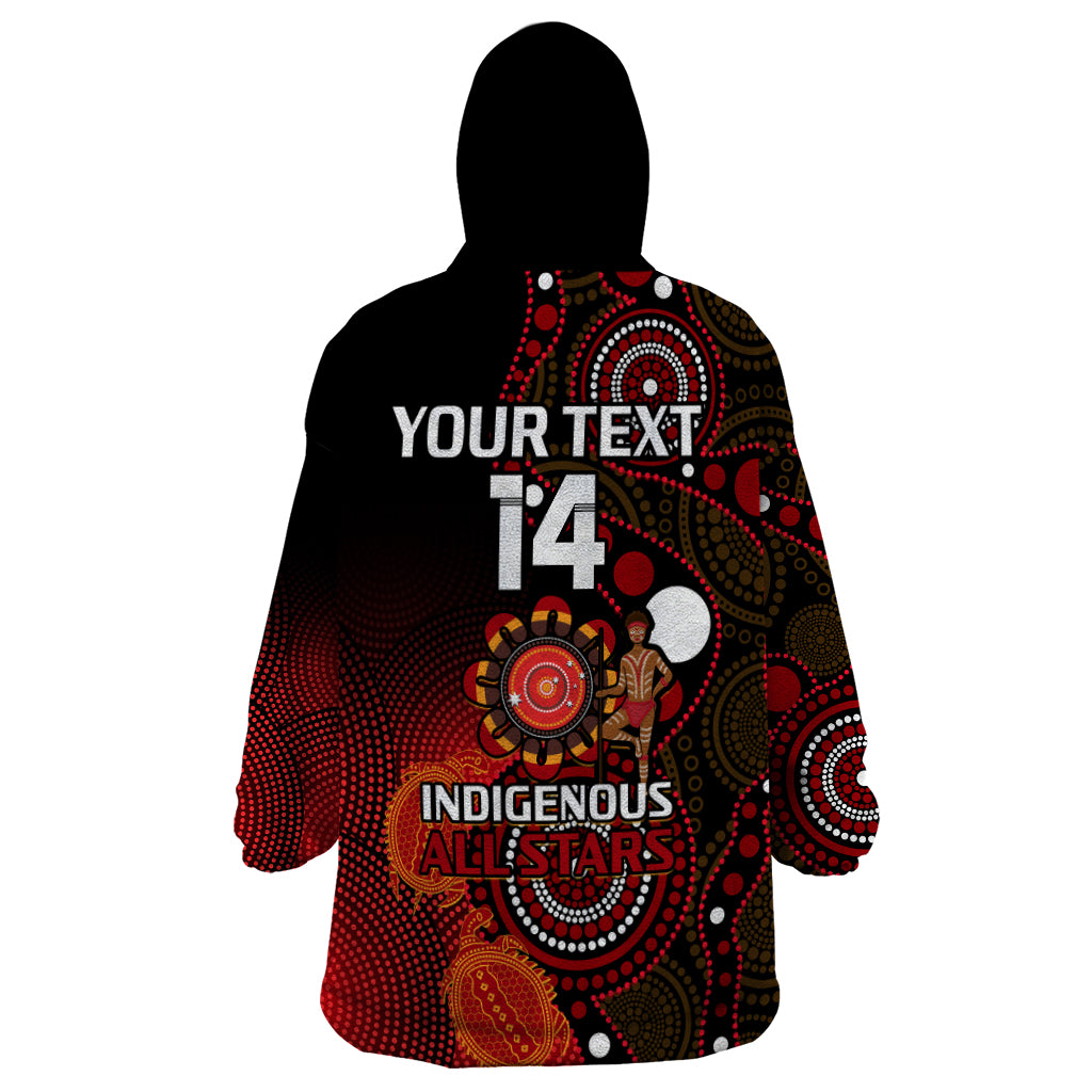 custom-text-and-number-australia-indigenous-rugby-wearable-blanket-hoodie-all-stars-aboriginal-turtle