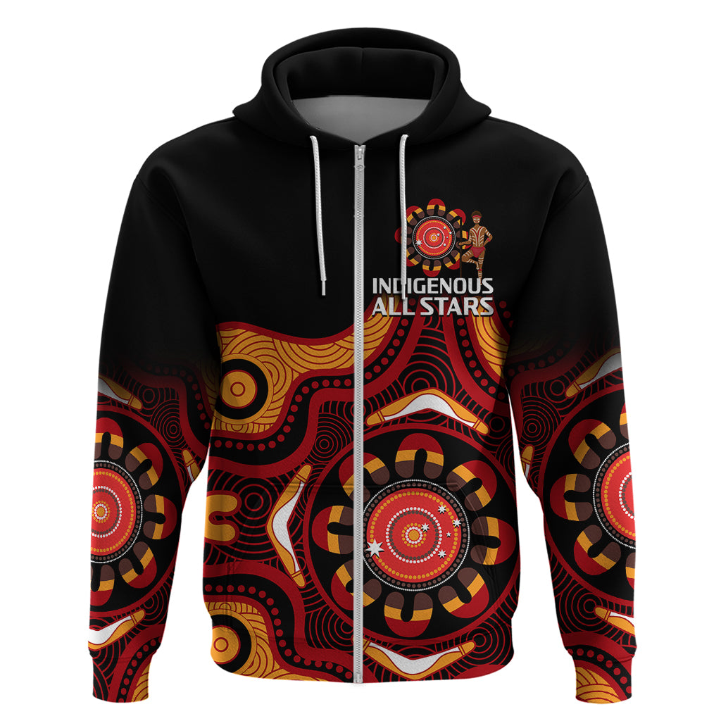 australia-indigenous-rugby-hoodie-all-stars-aborigine-dreamtime-black-version