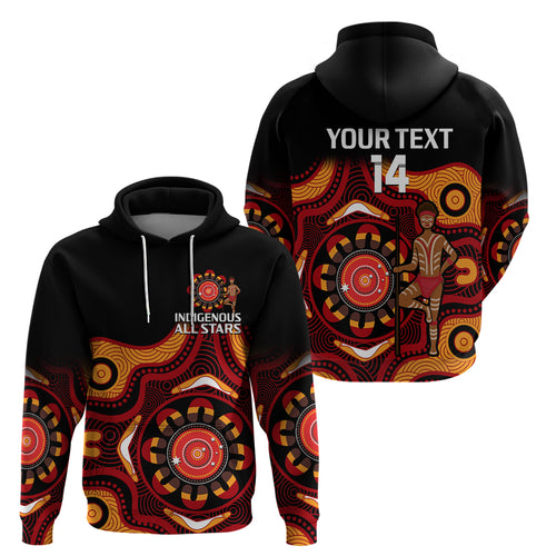 custom-text-and-number-australia-indigenous-rugby-hoodie-all-stars-aborigine-dreamtime-black-version