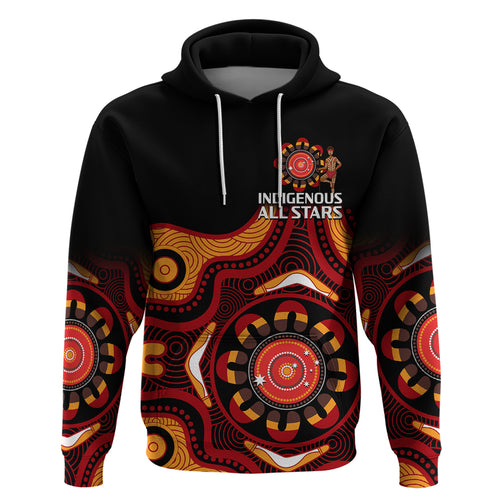 custom-text-and-number-australia-indigenous-rugby-hoodie-all-stars-aborigine-dreamtime-black-version
