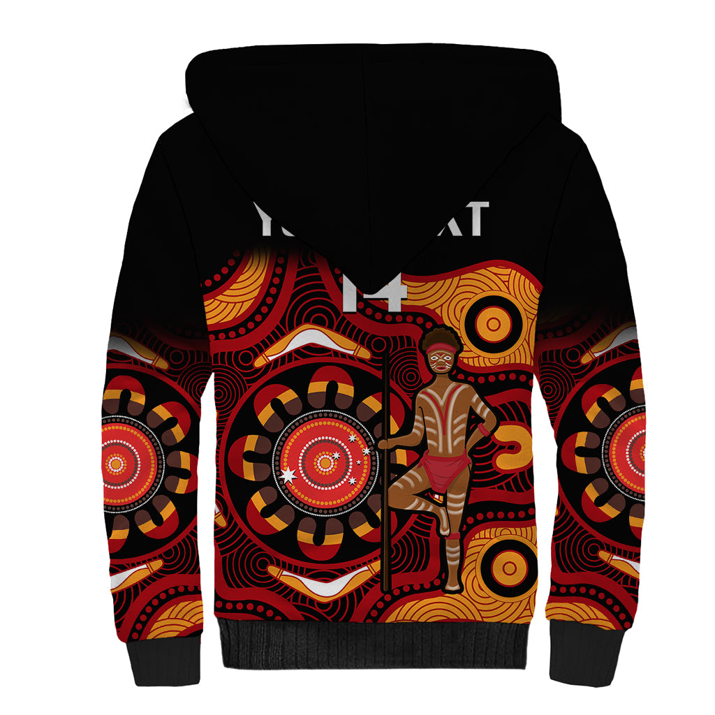 custom-text-and-number-australia-indigenous-rugby-sherpa-hoodie-all-stars-aborigine-dreamtime-black-version