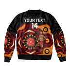 custom-text-and-number-australia-indigenous-rugby-sleeve-zip-bomber-jacket-all-stars-aborigine-dreamtime-black-version
